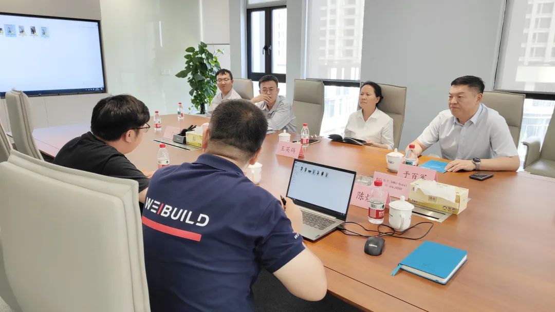 上海寶冶考察蔚建科技，共推智能建造與機器人施工(圖3)