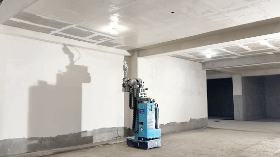 “上海建工杯”建筑機器人實戰應用競賽 蔚建建筑機器人獨攬抹灰、噴涂金獎(圖3)
