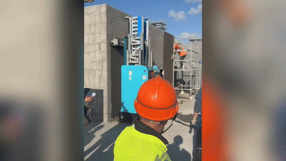 “上海建工杯”建筑機器人實戰應用競賽 蔚建建筑機器人獨攬抹灰、噴涂金獎(圖5)