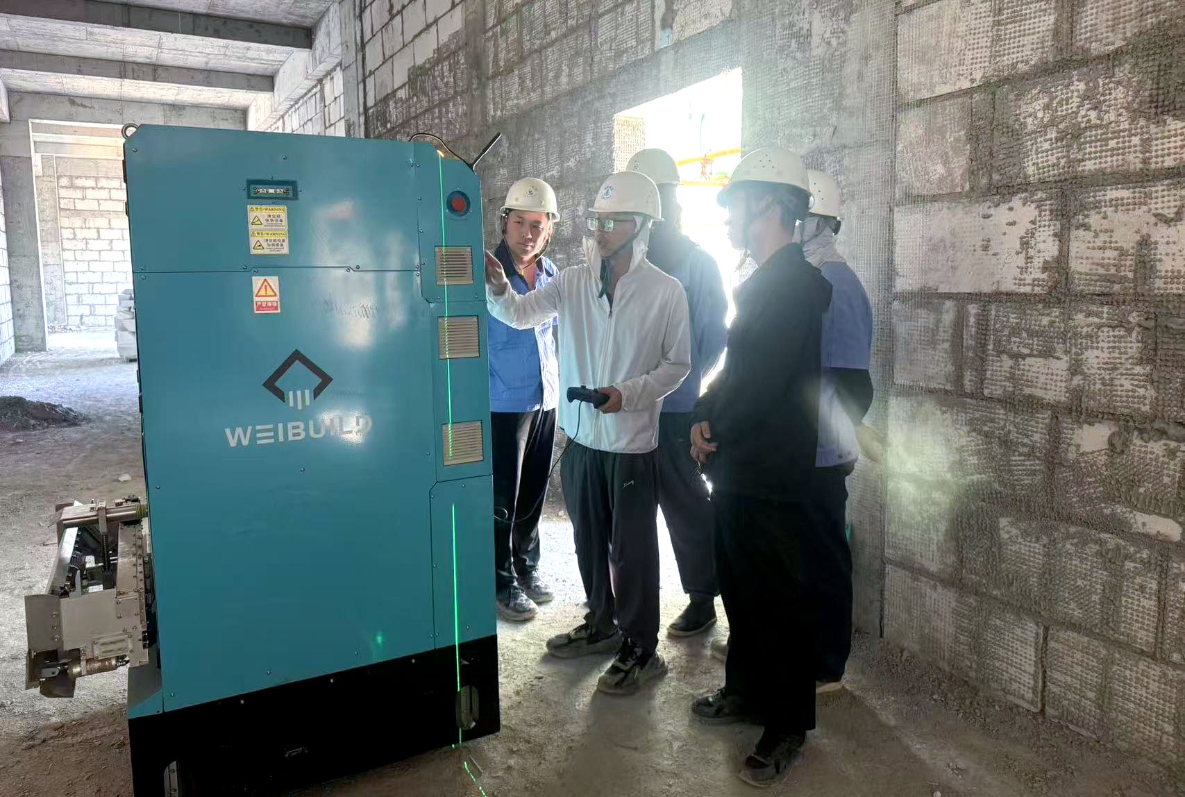 Weijian plastering robot landed in Uzbekistan, full chain delivery allows customers to "use it well"!(圖4) Weijian plastering robot landed in Uzbekistan, full chain delivery allows customers to "use it well"!(圖4)