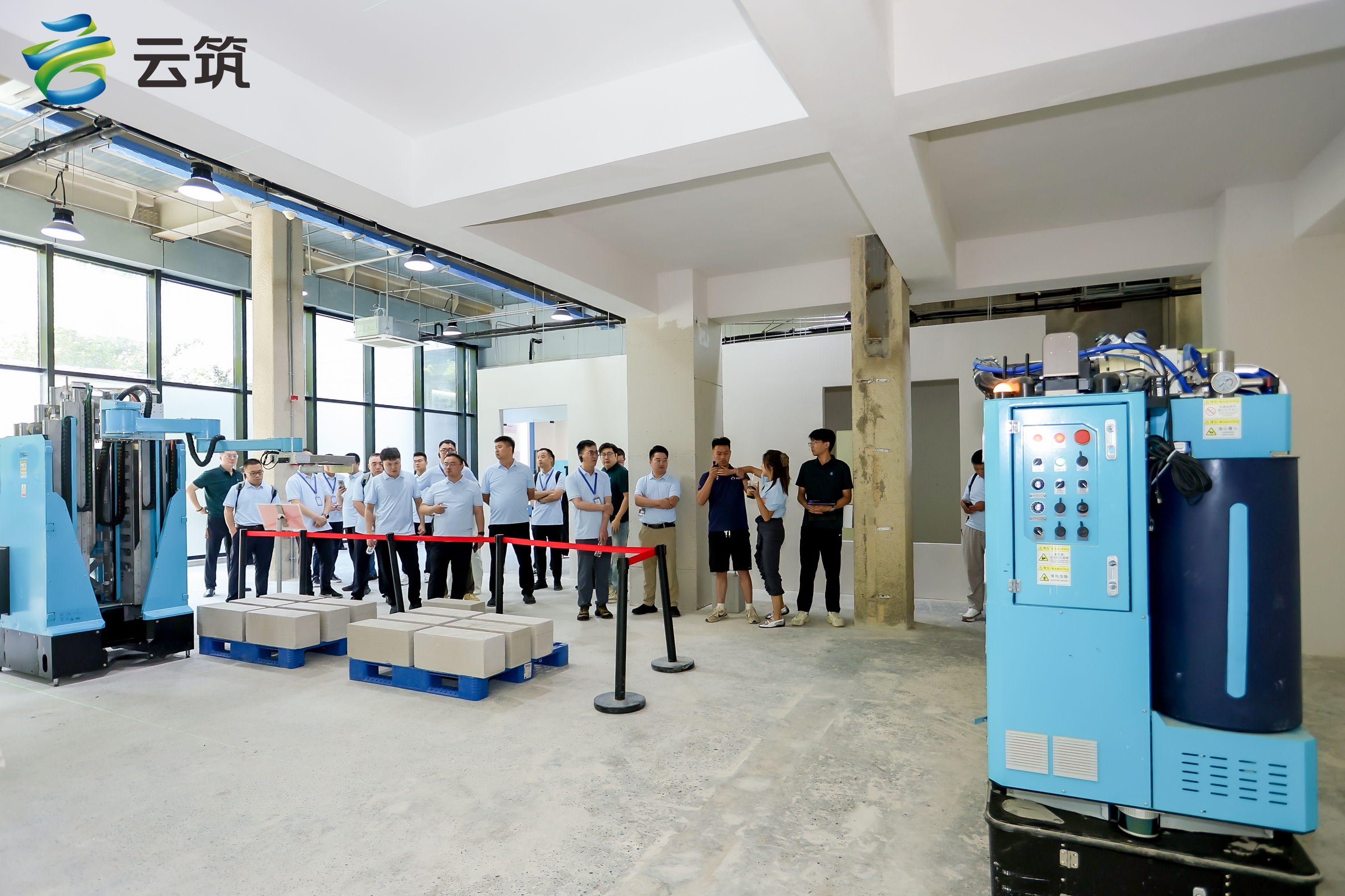 云筑網供應鏈研修班走進蔚建科技，共探具身智能賦能建筑產業新路徑！(圖2)