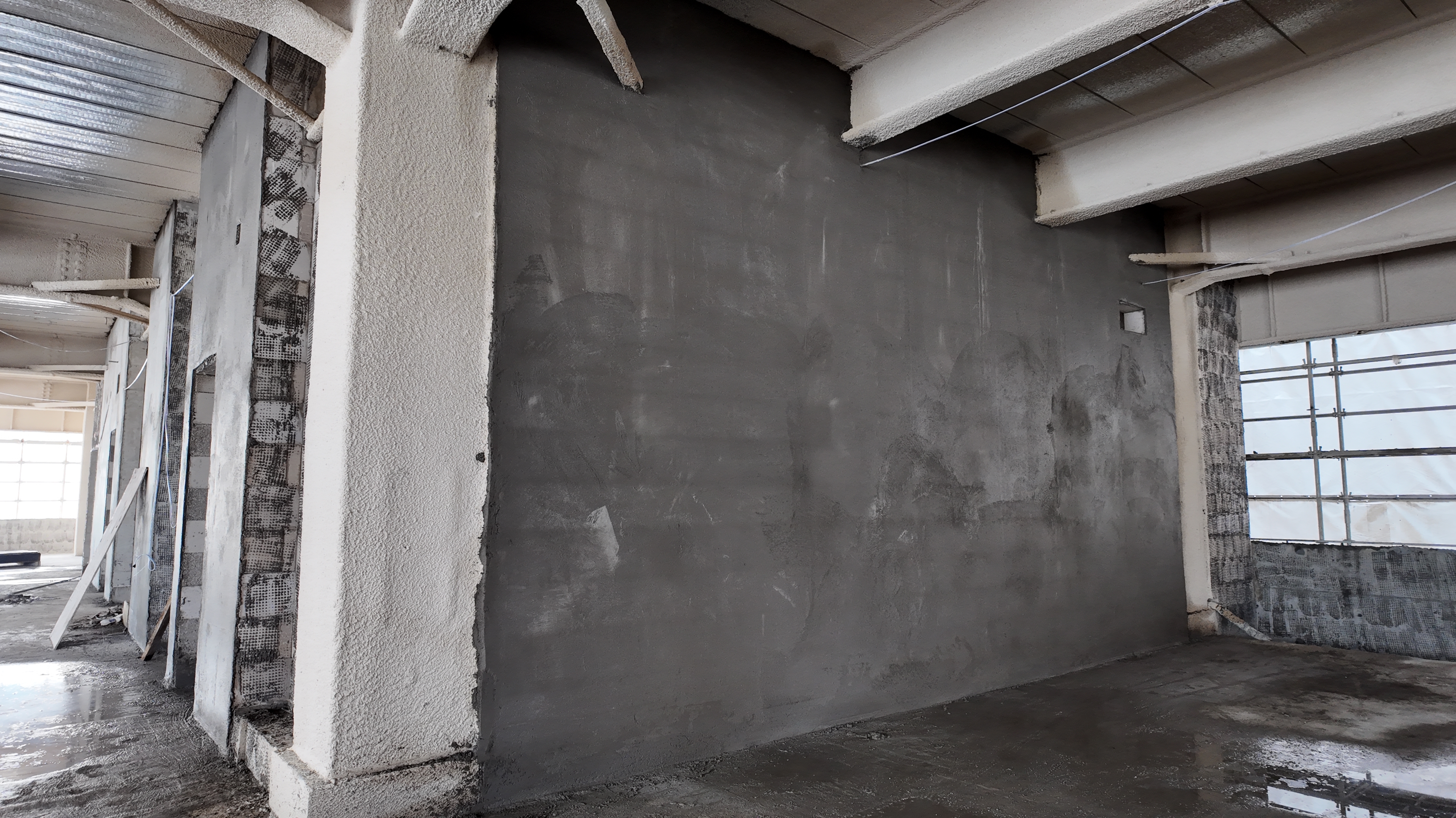 【 Project Case 】 Weijian High Wall Plastering Robot - Research Complex Building of Shanghai Dermatology Hospital(圖3)